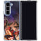 Marvel Spiderman Group Wall Galaxy Z Fold5 5G Clear Case